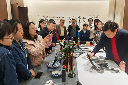 瀘天化詩書畫院2025年筆會(huì)成功舉辦